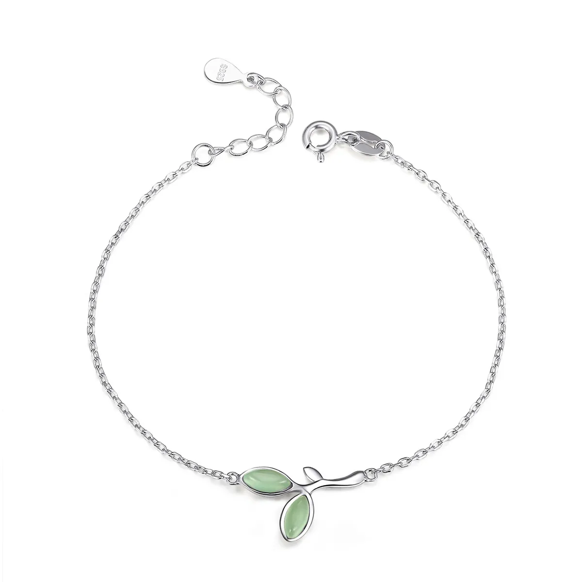 Pandora Style Silver Hope Chain Slider Bracelet - SCB112