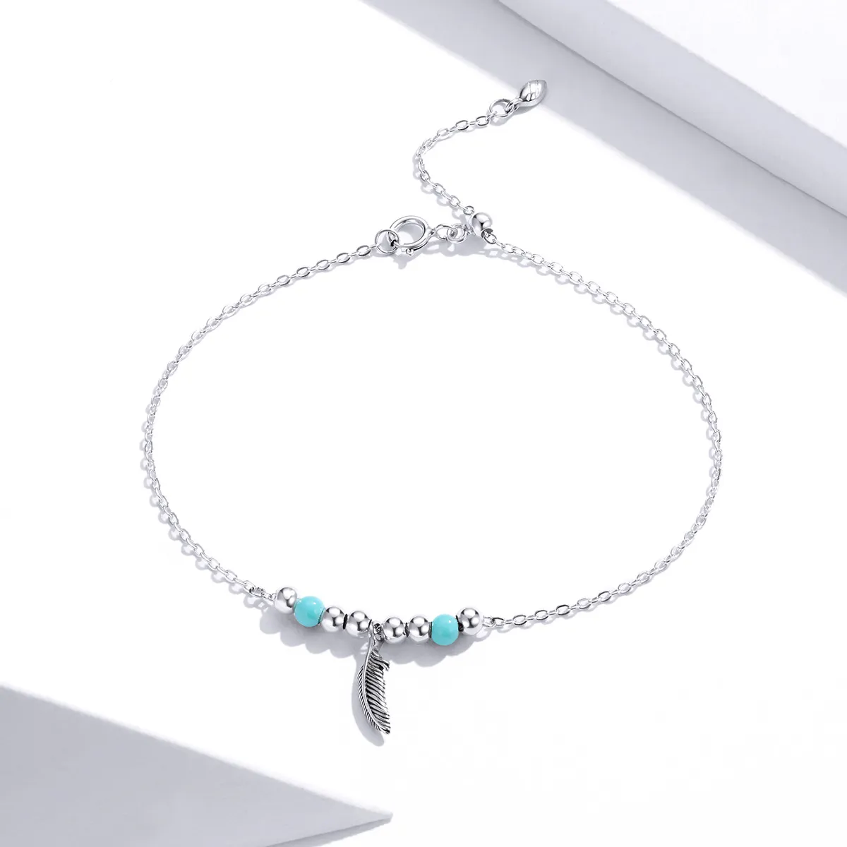 Pandora Style Silver Mysterous Tribe Chain Slider Bracelet - SCB181