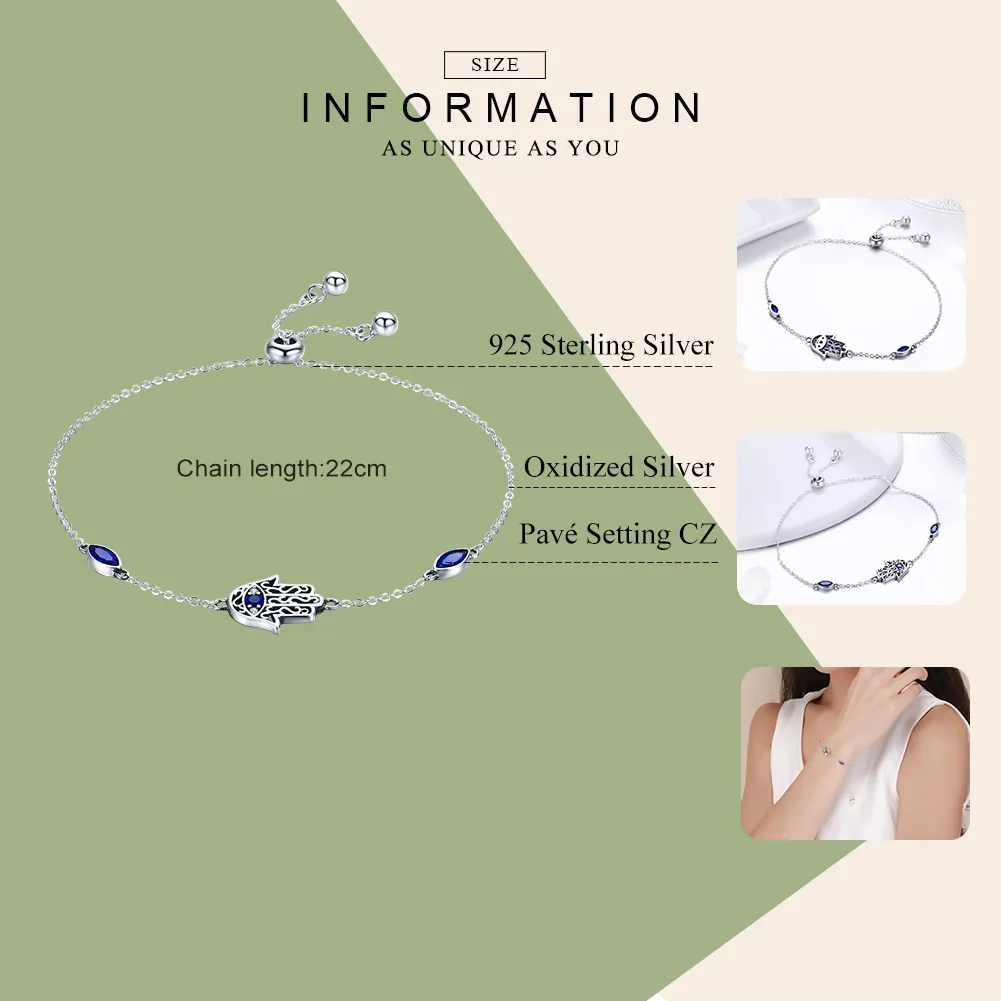 Pandora Style Silver Spoil Chain Slider Bracelet - SCB076