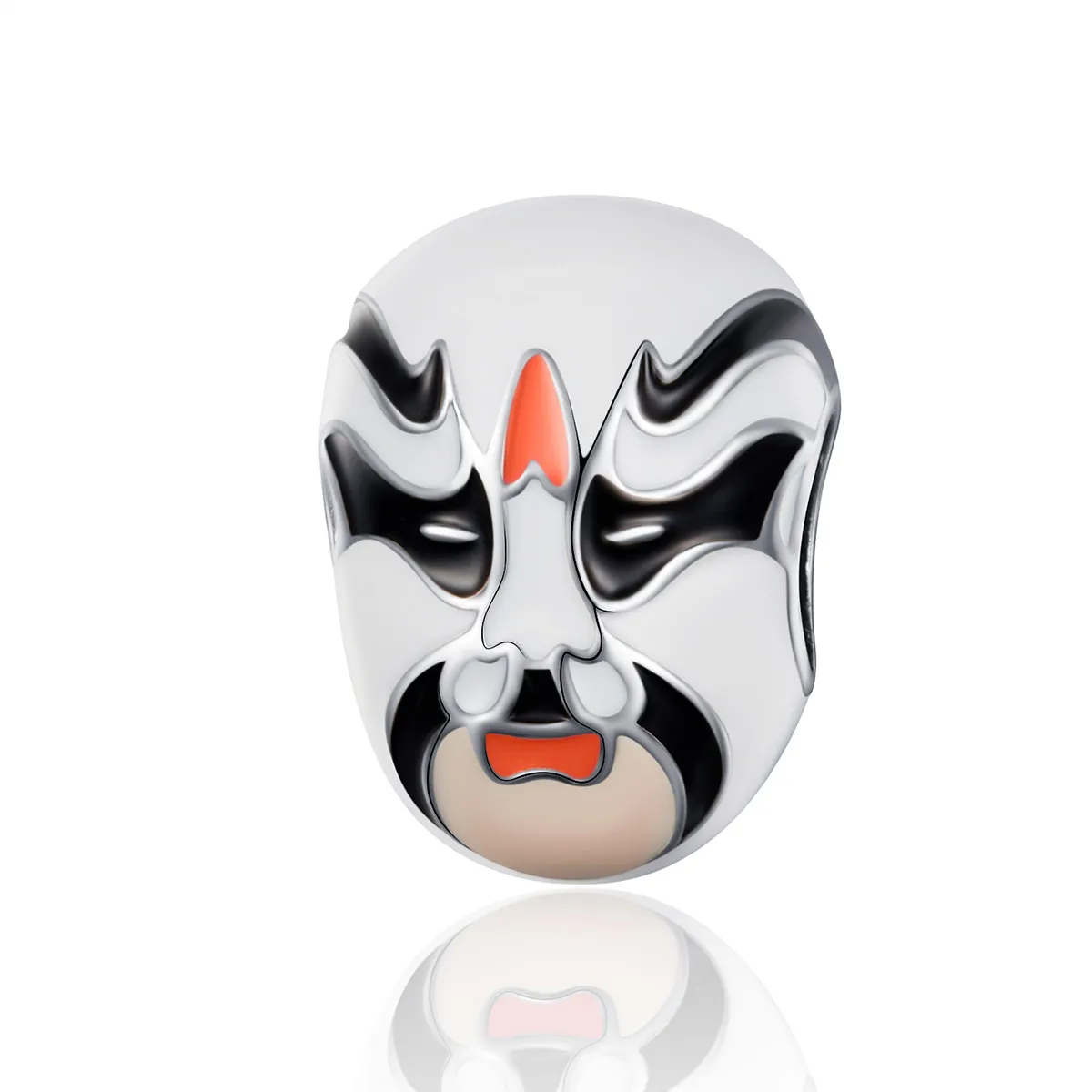 Pandora Style Silver Facial Makeup In Operas Charm - SCC1192