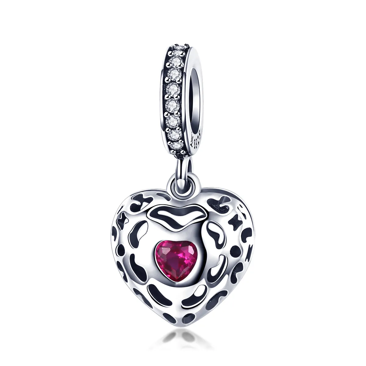 Pandora Style Silver Happiness Dangle - SCC1007