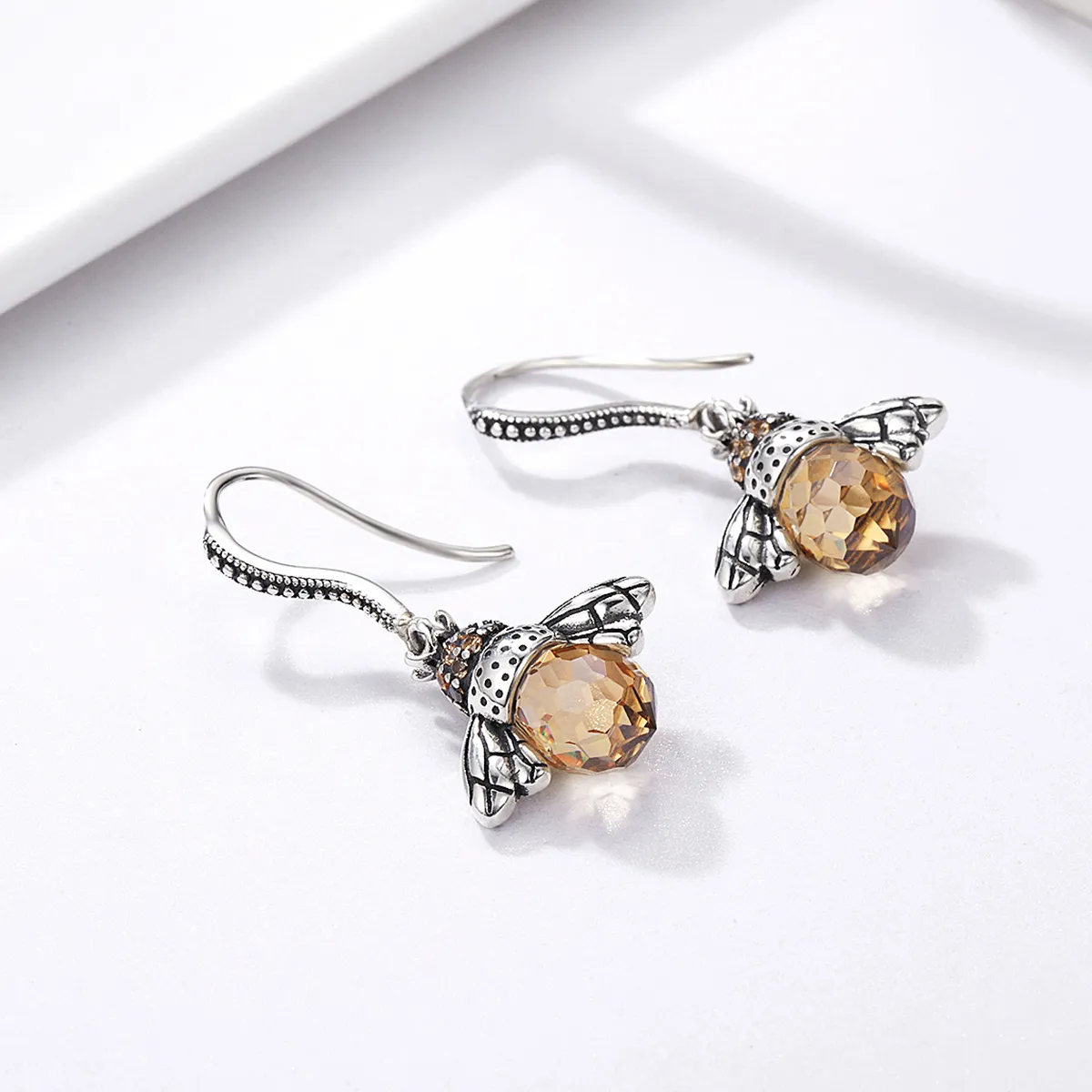 Pandora heart and bee on sale earrings