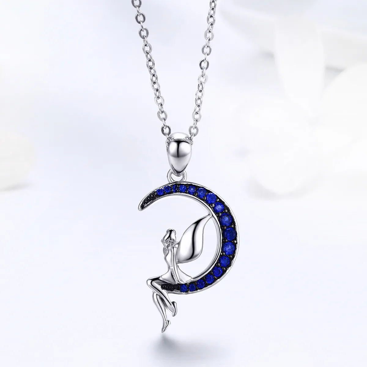 Pandora Style Silver Fairy of Night Necklace - SCN244