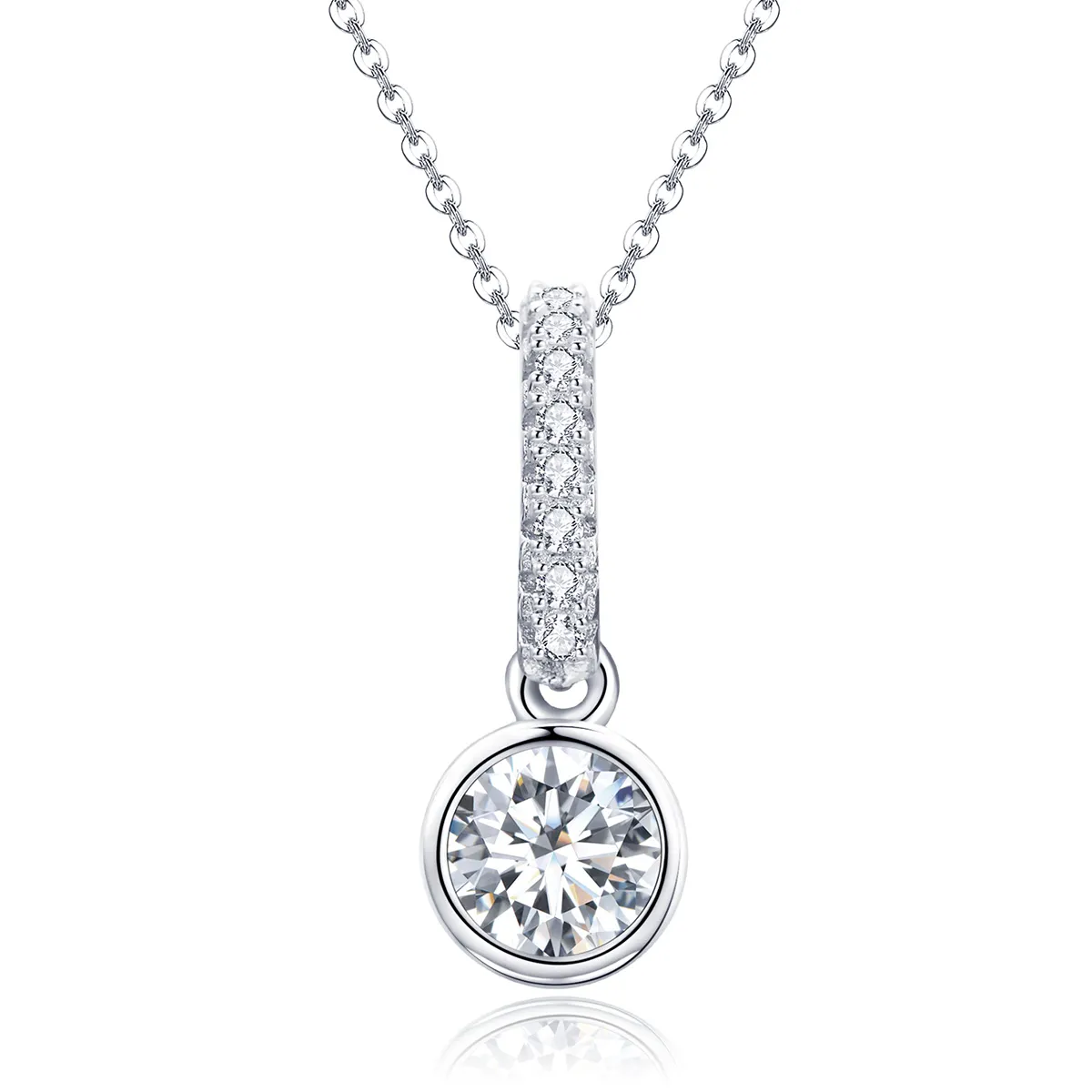 Pandora Style Silver Radiant Elegance Necklace - SCN295