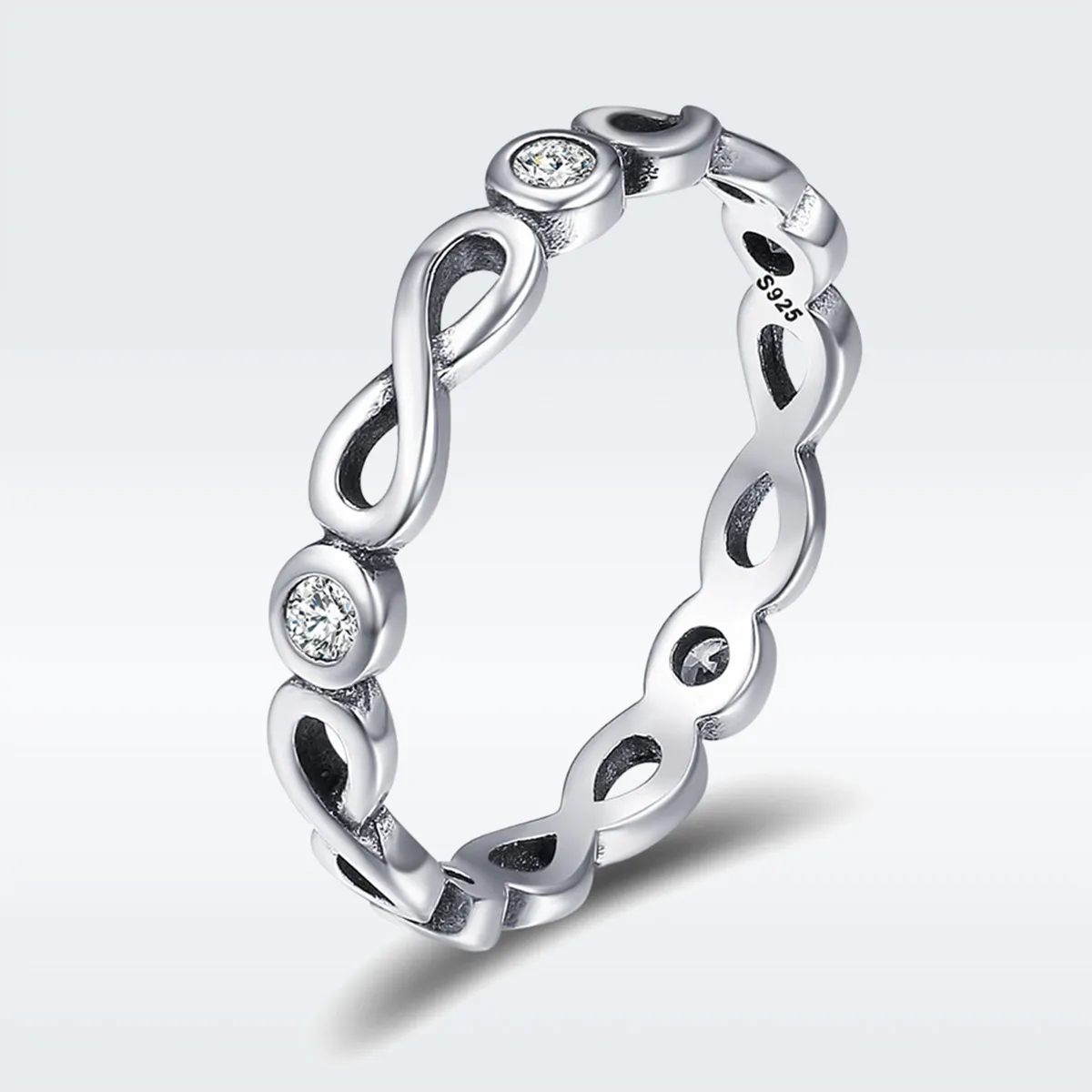 Pandora Style Silver Infinite Blessing Ring - SCR181