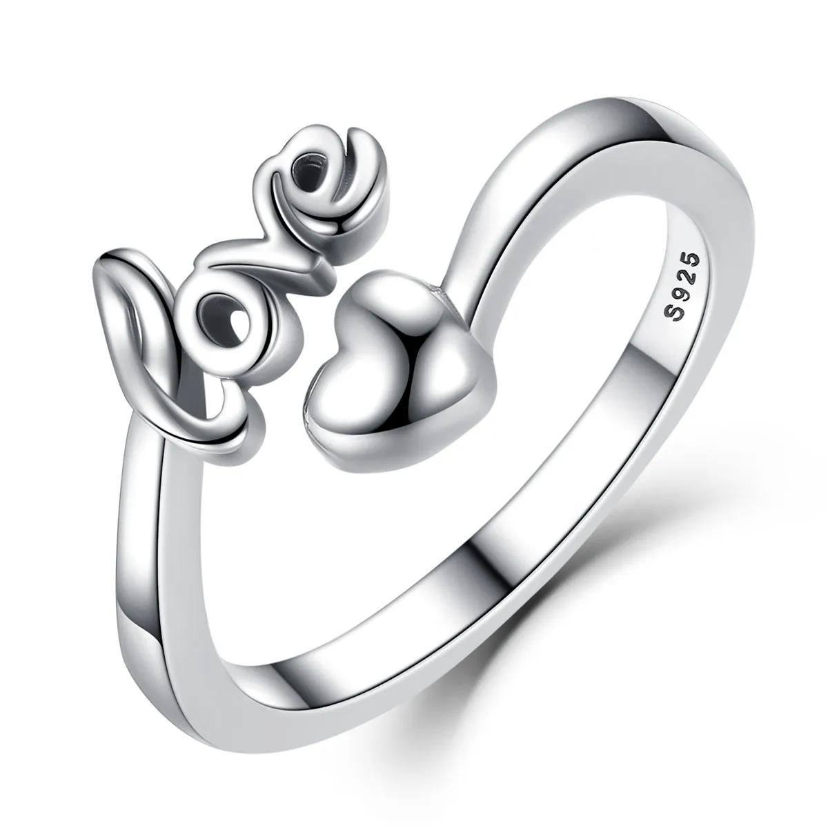 pandora style silver love for you ring scr024