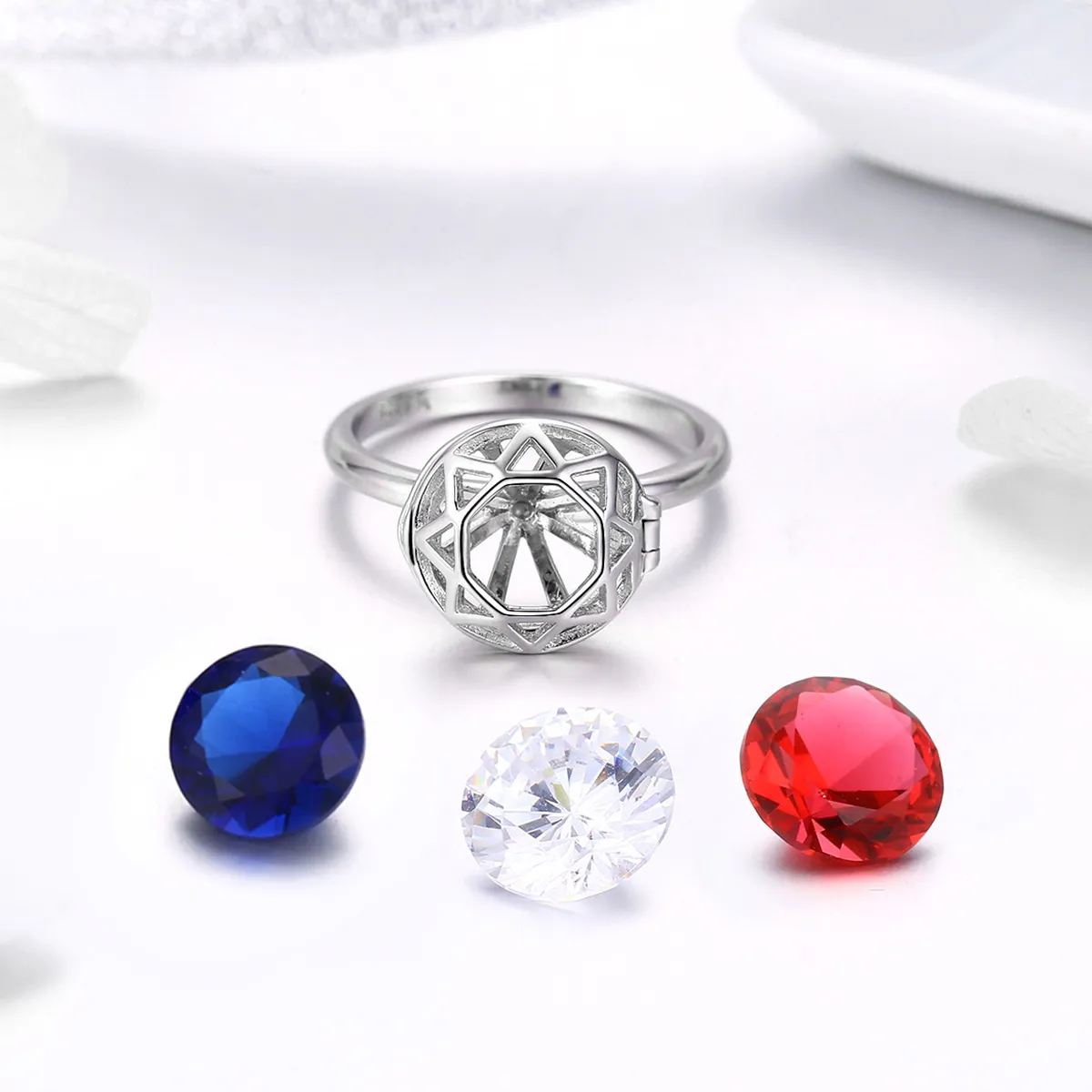 Pandora Style Silver Love Testimony Ring - SCR492