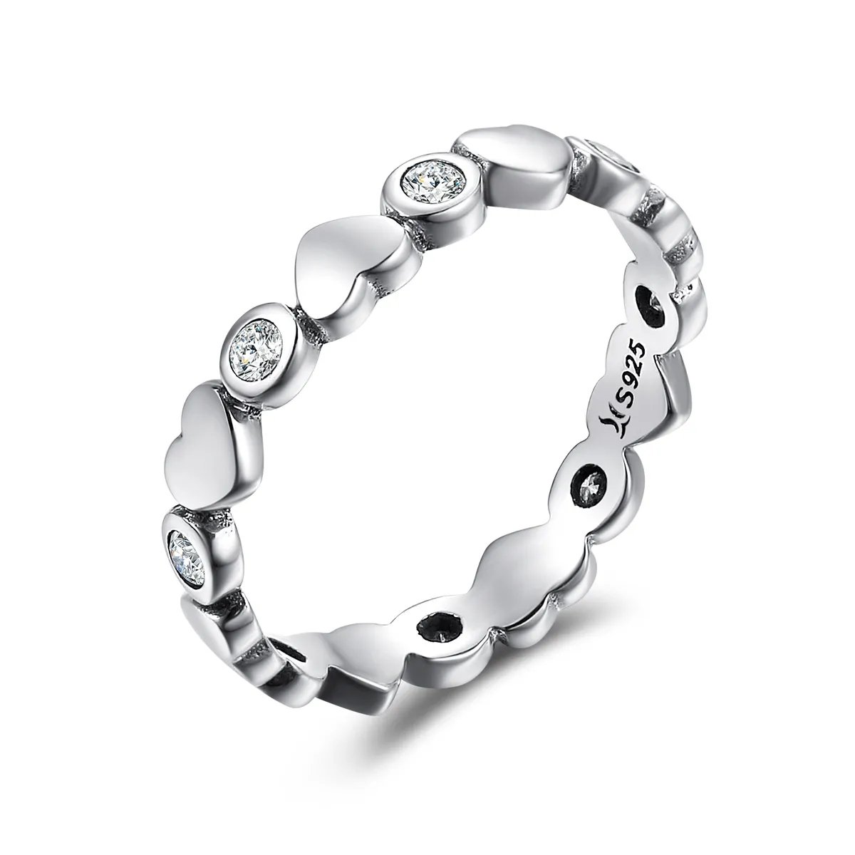 Pandora Style Silver My Heart Is Bright Ring - SCR164