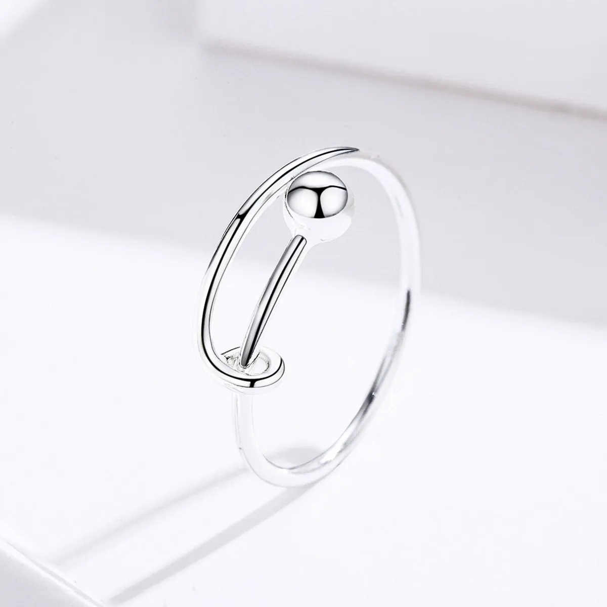 Pandora Style Silver Simple Ring - SCR520