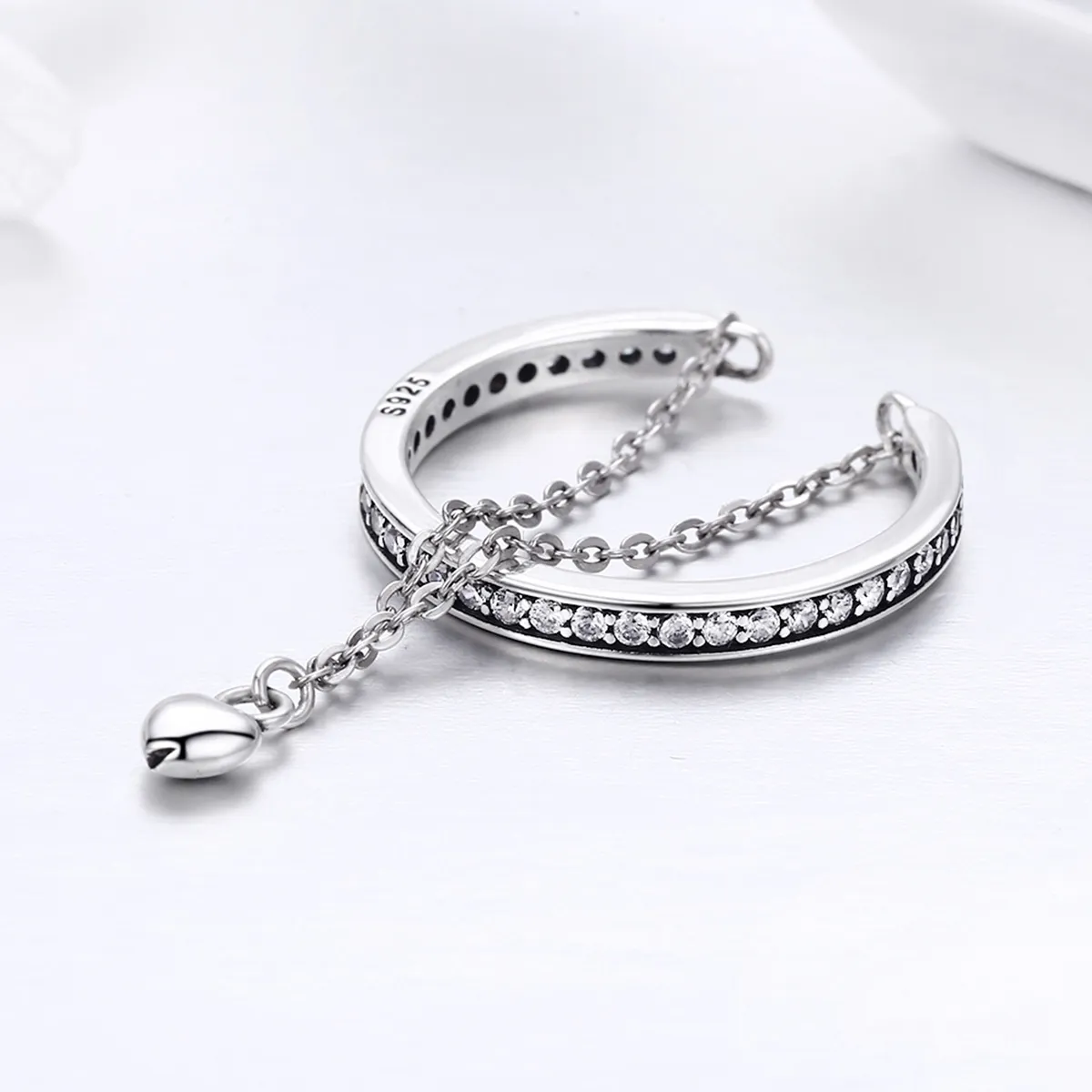 Pandora Style Silver Special One Ring - SCR291