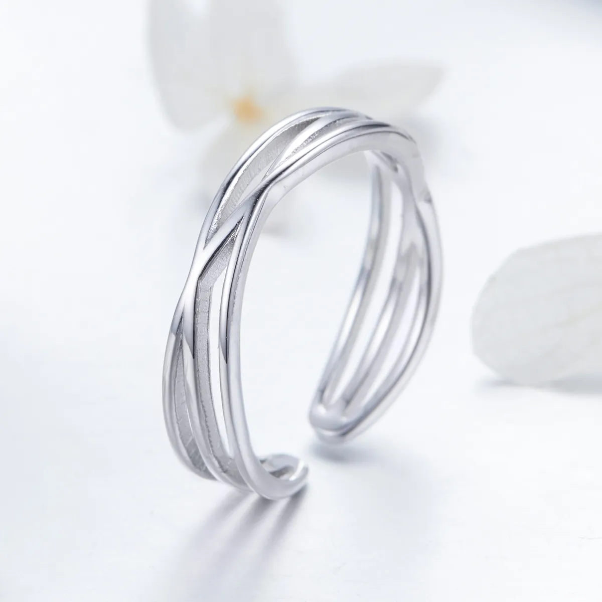 Pandora Style Silver Time Travel Ring - SCR483